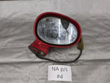 1990-1997 Mazda Miata OEM Power Mirror Red NA Passenger (RH) Side **BROKEN GLASS** 90-97 #4
