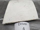1990-1997 Mazda Miata Mx-5 OEM Driver LH Headlight Top Lid Cover White #4 90-97