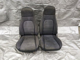 1990-1993 Mazda Miata Mx-5 OEM Seats Seat Set Black Cloth Right & Left 90NADU 90-93