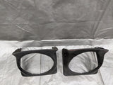 1990-1997 Mazda Miata Left & Right Headlight Shroud Cover Bezel Trim #2 90-97