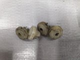1990-1997 Mazda Miata Mx-5 OEM Headlight Light Plastic Bezel Screw Clip Set of 4 90-97