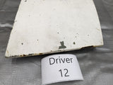 1990-1997 Mazda Miata Mx-5 OEM Driver LH Headlight Top Lid Cover White #12 90-97
