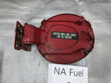 1990-1997 Mazda Miata Mx-5 OEM Red Gas Fuel Cap Lid Door Panel NA #3 90-97