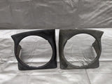 1990-1997 Mazda Miata Left & Right Headlight Shroud Cover Bezel Trim 90-97 #1