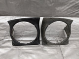 1990-1997 Mazda Miata Left & Right Headlight Shroud Cover Bezel Trim 90-97 #1