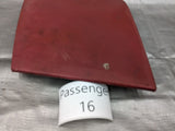 1990-1997 Mazda Miata Mx-5 OEM Passenger RH Headlight Top Lid Cover Red 90-97 #16