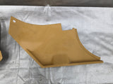1990-1993 Mazda Miata OEM Tan Interior Kick Panel Trim Set NA 90-93