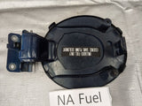 1990-1997 Mazda Miata Mx-5 OEM Blue Gas Fuel Cap Lid Door Panel NA #17 90-97