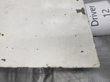 1990-1997 Mazda Miata Mx-5 OEM Driver LH Headlight Top Lid Cover White #12 90-97