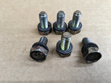 90-05 Mazda Miata MX-5 OEM Manual Pressure Plate Bolt Set of 6 Complete