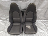 2001-2005 Mazda Miata Mx-5 OEM Black Cloth Seats Pair 01-05 01NB22V