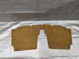 90-93 Mazda Miata / Tan / Rear / Vertical Interior Carpet / OEM / 1990-1993
