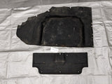 1990-1997 Mazda Miata Mx5 Black Rear Trunk Carpet Cover 2 Pieces 90-97 #10
