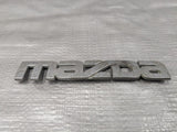 1990-1997 Mazda MX-5 Miata Rear Chrome Emblem Mazda Lettering USED 90-97