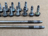 1990-2005 Mazda Miata MX-5 OEM NA NB Complete Oil Pan Hardware Bolt Set 90-05