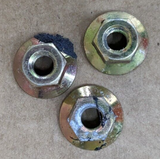 90-05 MAZDA MX-5 MIATA OEM M6 Nut 10mm Head Flange head Set of 3 1990-2005