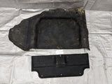 1990-1997 Mazda Miata Mx5 Black Rear Trunk Carpet Cover 2 Pieces 90-97 #9