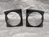 90-97 Mazda Miata OEM Headlight Bezel Frame Surround Trim Black Shroud Kit 92PZ — Mazda Miata MX-5 OEM part product photo