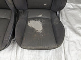 2001-2005 Mazda Miata Mx-5 OEM Black Cloth Seats Pair 01-05 01NB22V