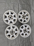 90-93 Mazda Miata Daisy Wheel Rim Set Miata MX5 14x5.5 8N137600 91NASU — Mazda Miata MX-5 OEM part product photo