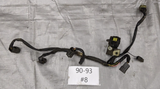 1990-1993 Mazda Miata 1.6L Engine Wire Harness Fuel Rail Injectors  90-93 #8
