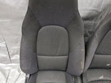 2001-2005 Mazda Miata Mx-5 OEM Black Cloth Seats Pair 01-05 01NB22V