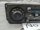 90-97 Mazda Miata NO A/C AC Heater Climate Control Panel USED HVAC 1990-1997