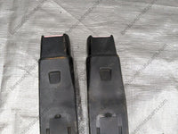 90-93 MAZDA MX-5 MIATA Seat Belt Buckle Receivers CLICKER Pair LEFT RIGHT 92NASU - Seat Belts & Parts by Mazda - 