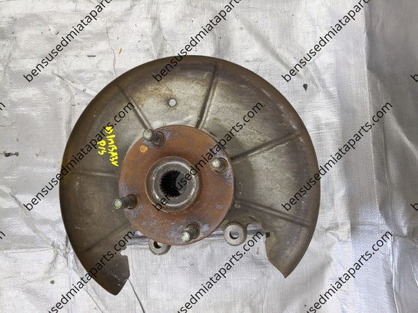 01-05 Mazda Miata / Rear Spindle Knuckle / Pass Side  / NO ABS / Poly Bushing