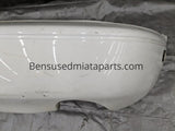 1990-1997 Mazda Miata Rear Bumper Cover, White  #5 #flaws