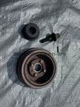 '96-'05  Miata all (3) crank pulleys, Key & Crank bolt kit-FREE SHIPPING 98NB18J
