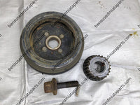 '96-'05  Miata all (3) crank pulley, Key & Crank bolt kit-FREE SHIPPING 03NB23E