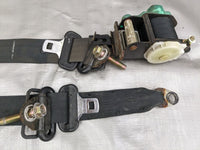 1999-2000 Mazda Miata Mx5 Oem Black Seat Belt Reel Set Pair NB1 99-00 00NB18G3