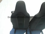 2016-2020 Mazda Miata Mx-5 OEM Seats Seat Set Black Cloth Right & Left 16-20