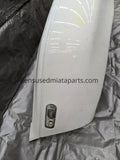 1990-1997 Mazda Miata Rear Bumper Cover, White  #5 #flaws