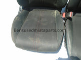 2016-2020 Mazda Miata Mx-5 OEM Seats Seat Set Black Cloth Right & Left 16-20