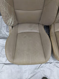 01-05 Mazda Miata Tan Vinyl Seats Pair Set OEM USED 01NBA3V 2001-2005