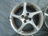 16” Mazda Miata OEM Alloy Wheel Rim Twist 5 spoke 16x6.5 +40 4x100  #3