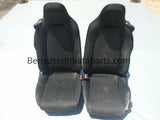 2016-2020 Mazda Miata Mx-5 OEM Seats Seat Set Black Cloth Right & Left 16-20