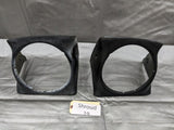 1990-1997 Mazda Miata Left & Right Headlight Shroud Cover Bezel Trim 90-97 #19