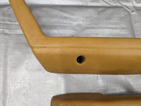 1990-1997 Mazda Miata Mx-5 OEM Door Panel Arm Rest Armrest Set Tan 90-97