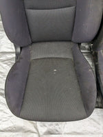 01-05 Mazda Miata Black Cloth Seats / Pair Set OEM USED 01NB18J #2 2001-2005