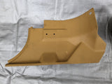 1990-1993 Mazda Miata OEM Tan Interior Kick Panel Trim Set NA 90-93