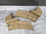 1999-2005 Mazda Miata B Pillar Plastic Trim Cover Set Tan Hardtop 99-05