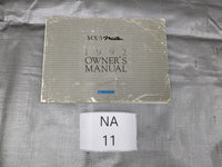 1992 Mazda Mx-5 Miata OEM Owners Manual 92 #11