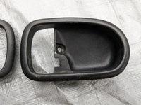 1999-2005 Mazda Miata Mx-5 OEM Driver Inner Door Handle Trim Cup Pair Left & Right 99-05