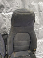 1990-1993 Mazda Mx-5 Miata OEM Black Cloth Seat's Pair 95NASU 90-93