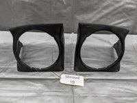 1990-1997 Mazda Miata Left & Right Headlight Shroud Cover Bezel Trim 90-97 #18