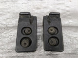 90-05 Mazda Miata OEM NA NB Side Hard Top Striker Plates Pair Latch B Pillar 1990-2005