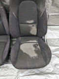 01-05 Mazda Miata Black Cloth Seats / Pair Set OEM USED 01NB18J #2 2001-2005